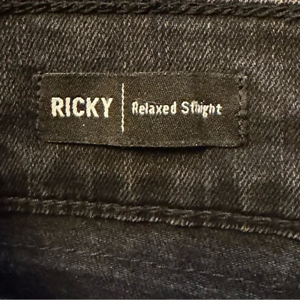 True Religion Ricky Relaxed Straight Jeans Black 29